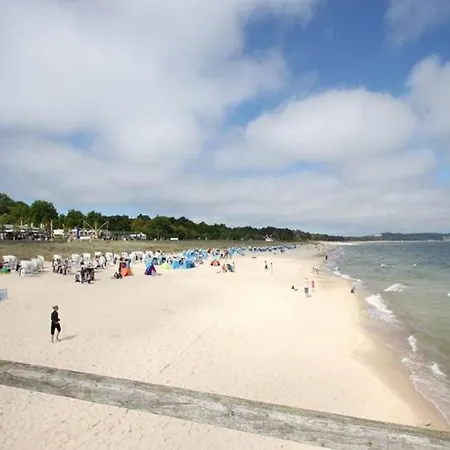 Balkon, Gratis Nutzung Vom Ahoi Erlebnisbad Und Sauna In Sellin - Residenz Strandeck Fewo01 Lägenhet Goehren (Ruegen)