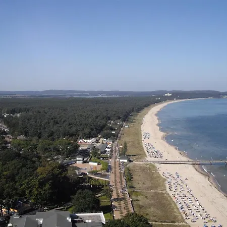 Apartment Balkon, gratis Nutzung vom AHOI Erlebnisbad und Sauna in Sellin - Residenz Strandeck FeWo01 Goehren (Ruegen)